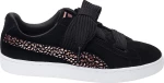 Puma Παιδικό Sneaker Suede Heart Animal για Κορίτσι Μαύρο