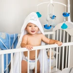 Babyono Βρεφικό Μπουρνούζι Κάπα