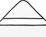 Babyono Βρεφικό Μπουρνούζι Κάπα Λευκή