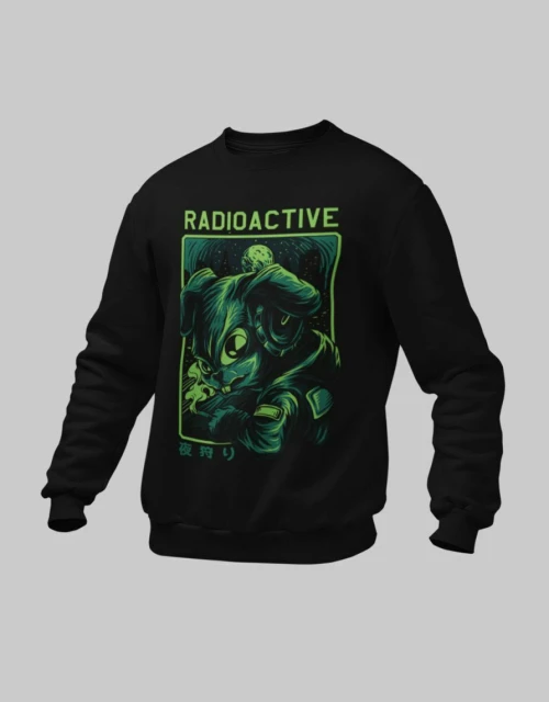 Radioactive Mutant Rabbit Παιδικό Φουτερ - BLACK