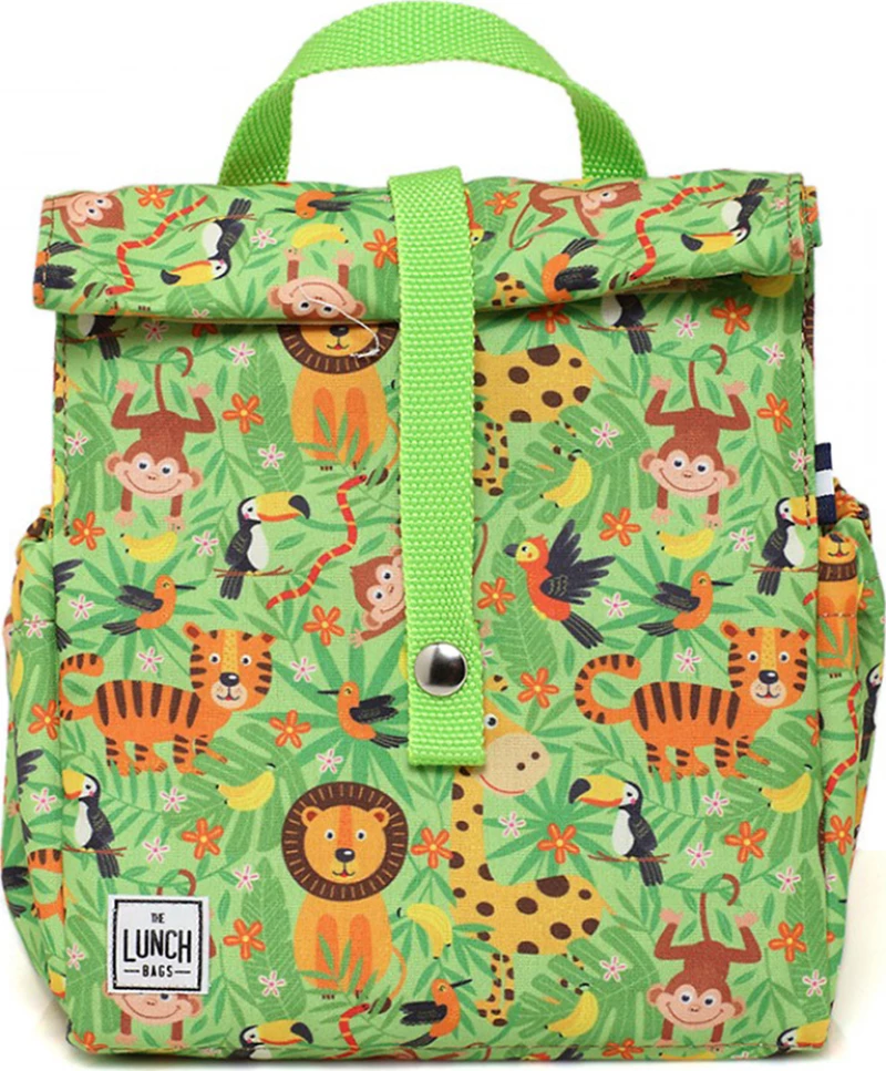 THE LUNCHBAGS THE ORIGINAL LUNCHBAG ΠΑΙΔΙΚΟ ΠΡΑΣΙΝΟ 24CM
