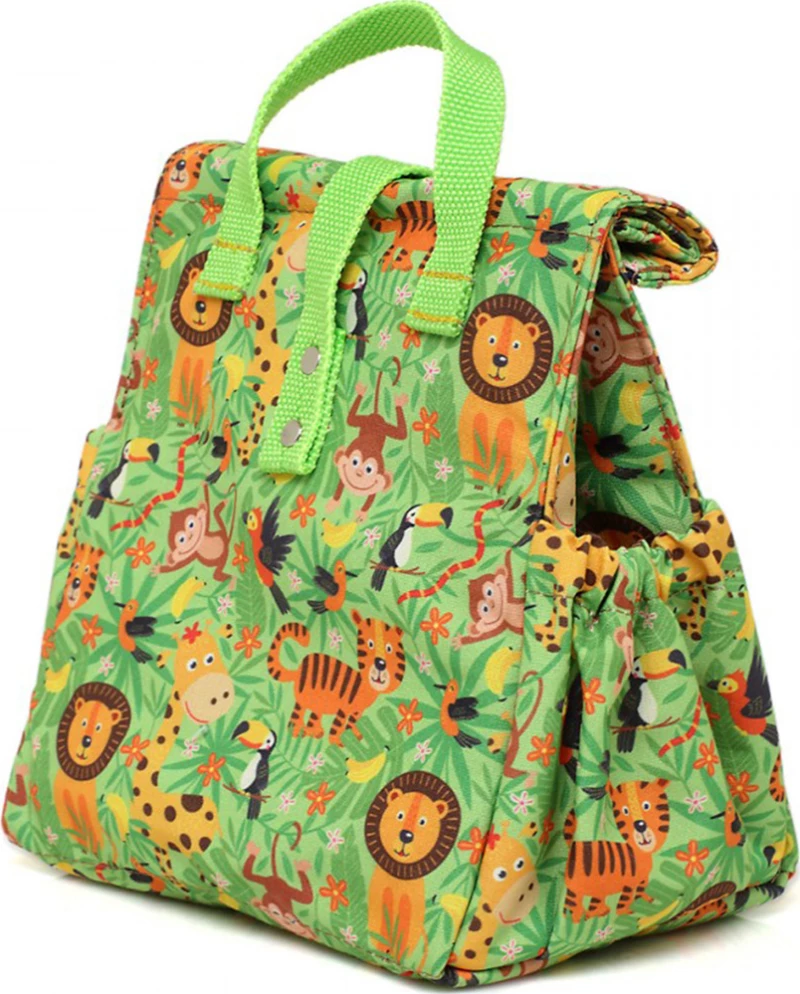 THE LUNCHBAGS THE ORIGINAL LUNCHBAG ΠΑΙΔΙΚΟ ΠΡΑΣΙΝΟ 24CM