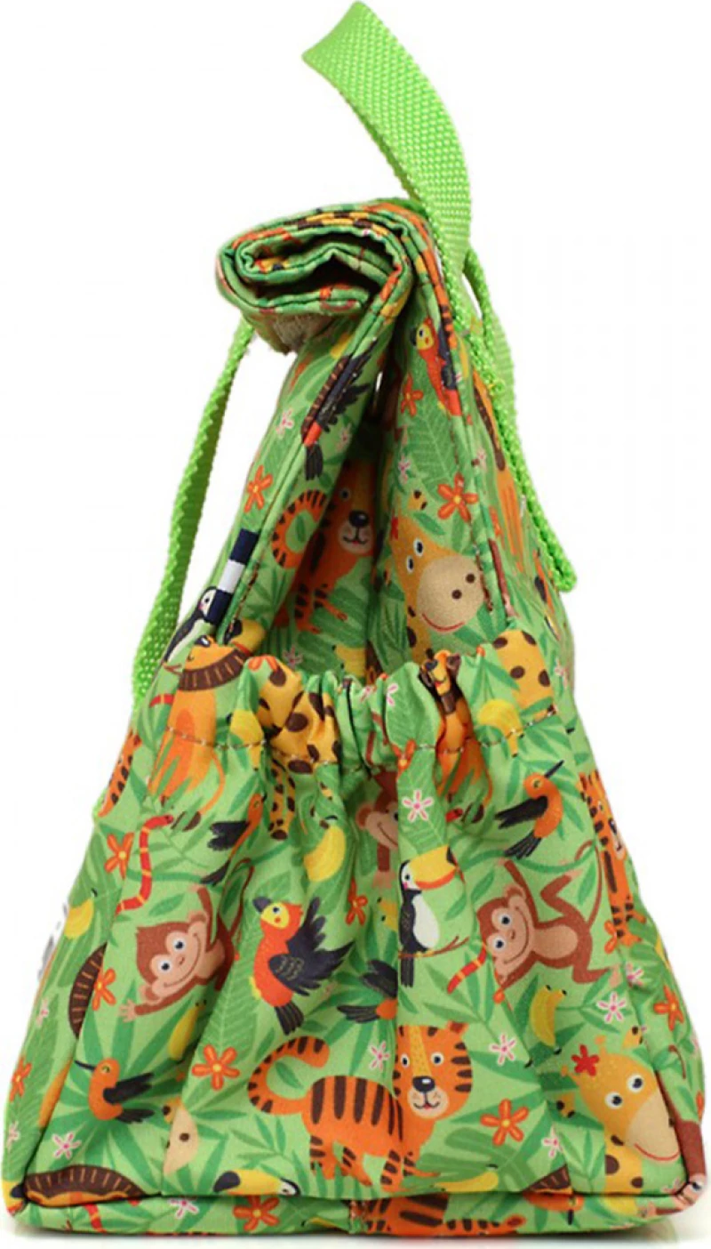 THE LUNCHBAGS THE ORIGINAL LUNCHBAG ΠΑΙΔΙΚΟ ΠΡΑΣΙΝΟ 24CM