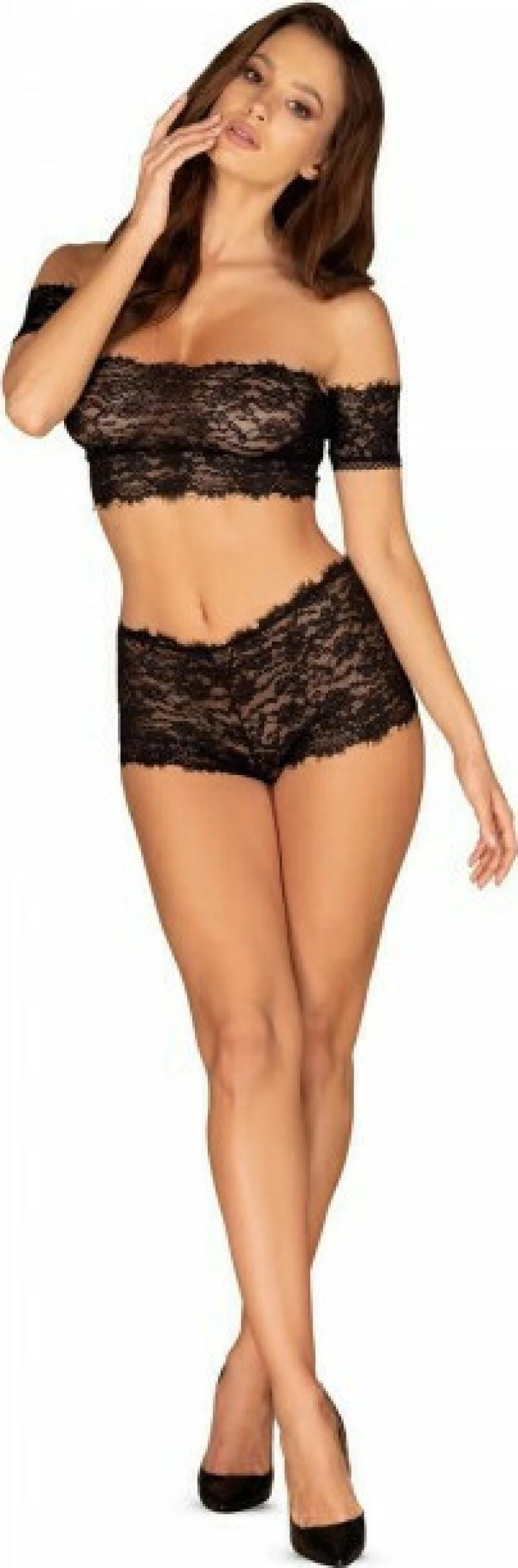 Obsessive Espanita Sensual Black Set