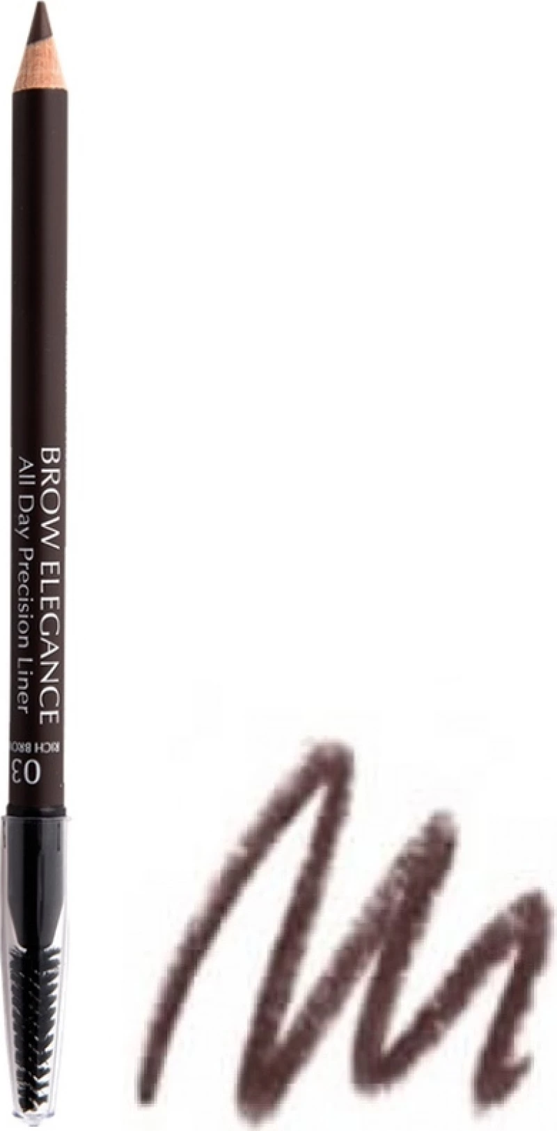Seventeen Brow Elegance All Day Precision Liner 03 Rich Brown