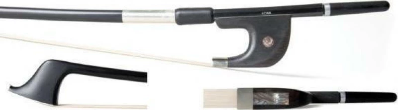 Gewa Στρογγυλό Carbon Δοξάρι για Κοντραμπάσο 1/4 Carbon Student Double Bass Bow German 1/4