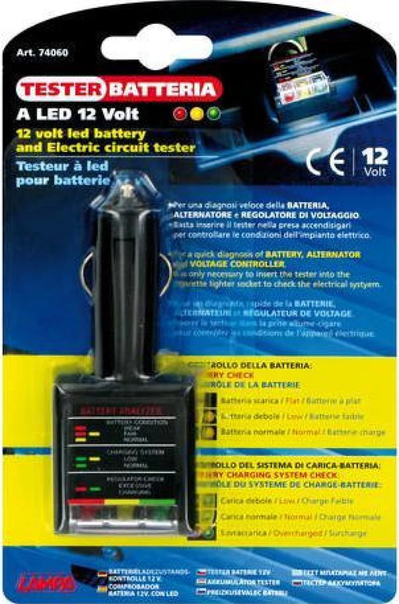 Lampa Led Battery and Electric Circuit Tester