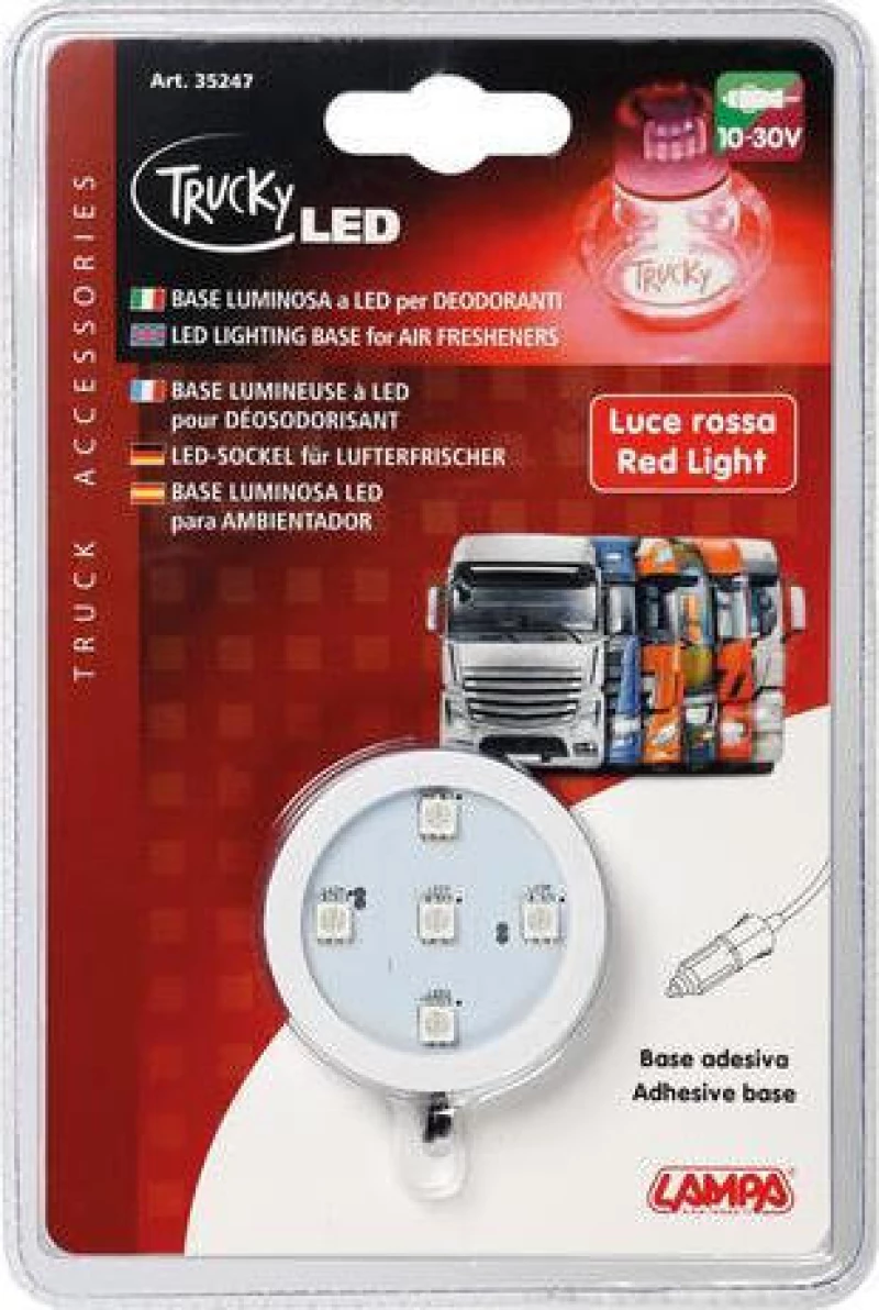 Lampa Trucky Led Lighting Base 12/24V Red