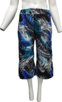 Ζίπ κιλότ γυναικεία ΜΧ1110 Μπλε