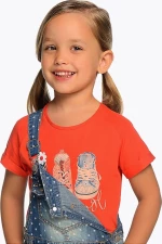 Mayoral Παιδικό T-shirt για Κορίτσι Κόκκινο
