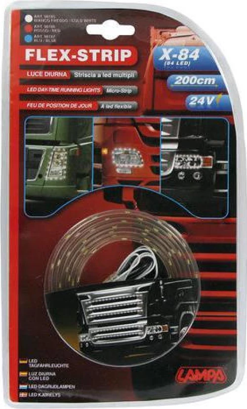 Lampa Flex Strip 24V/200cm Blue