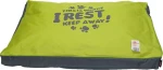 Pet Interest Pet Cushion Αδιάβροχη Μαξιλάρα Γκρι-Λαχανί 100x70cm