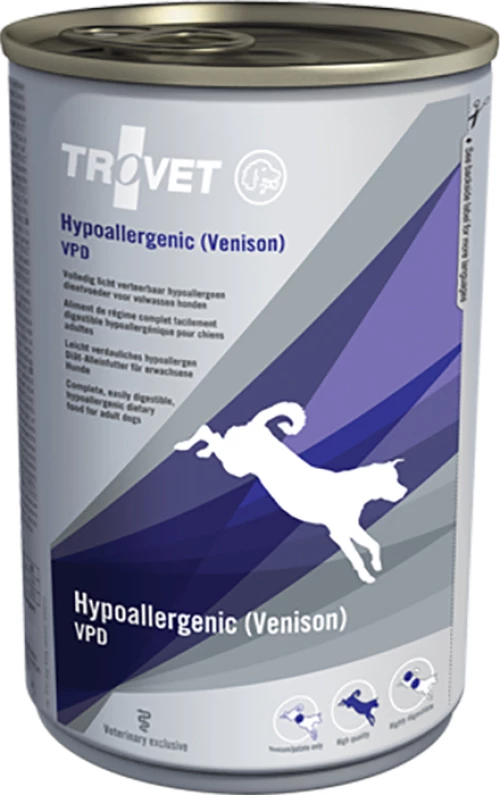 Trovet Hypoallergenic VPD Ελάφι 400gr