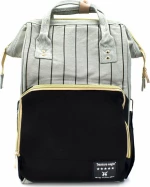 Mommy Bag AiFi Μαύρο - Γκρι Ριγέ
