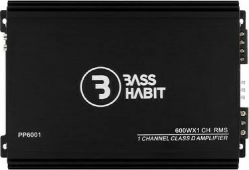 Bass Habit Ενισχυτής Αυτοκινήτου Play 6001 1 Καναλιού
