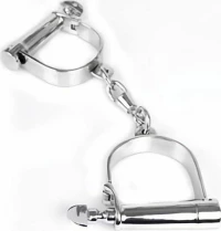Triune Austenitic Stainless Steel Slave Handcuffs