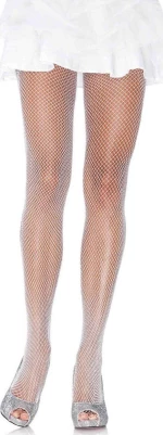 Glitter Fishnet Pantyhose