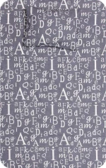 Borea Σετ Σεντόνια Γράμματα 160x240cm