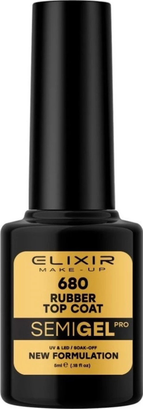 Elixir Top Coat Rubber 680 5ml