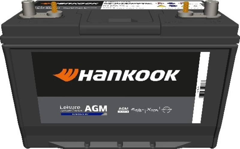 Hankook Μπαταρία Σκάφους AGM M24 με Χωρητικότητα 75Ah