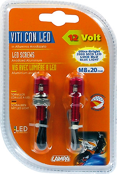 ΒΙΔΕΣ ΜΕ LED/12V 2000 MCD