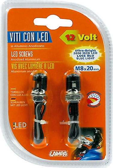 ΒΙΔΕΣ ΜΕ LED/12V 2000 MCD