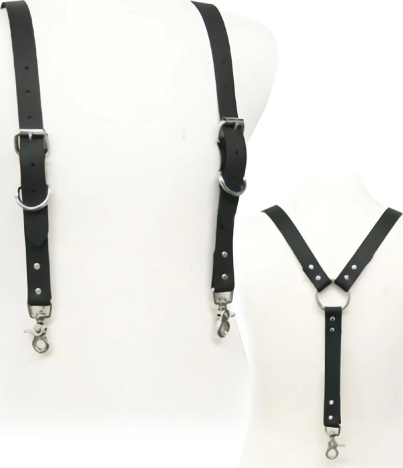 Naughty Toys Δερμάτινες Τιράντες Με Φάρδος 3cm