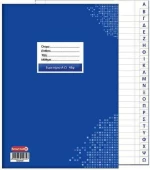 Τετράδιο Ριγέ Β5 48φυλλο Μπλε