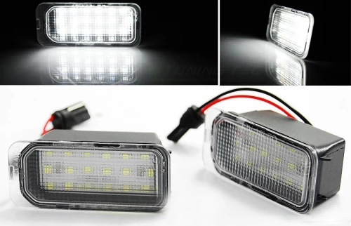 T-Tec Φώτα Πινακίδας LED για Ford C-Max / Fiesta / Focus / Galaxy / Mondeo / S-Max 2τμχ