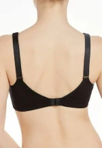 Norddiva Lingerie 5000 Βαμβακερό Σουτιέν Εγκυμοσύνης & Θηλασμού με Clips Μαύρο