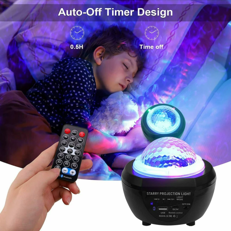 Παιδικό Φωτιστικό Projector Starry A