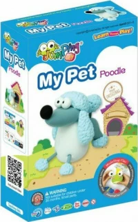 Jumping Clay My Pet Poodle Πολύχρωμος Πηλός