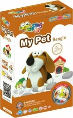 Jumping Clay My Pet Beagle Πολύχρωμος Πηλός