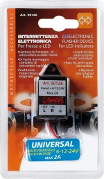 Lampa Flasher Led Ηλεκτρονική Φλασιέρα 6-12- 24V Max 2A