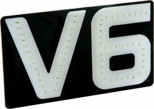 Lampa 24V Led-Lighted Emblem 22x10cm - V6