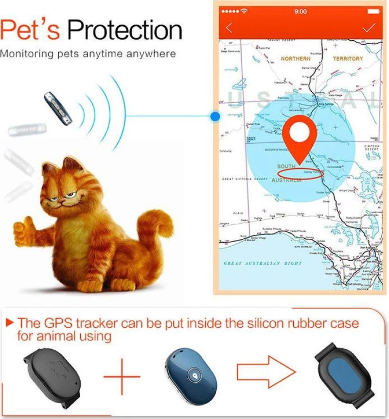 GPS Tracker Q60-BL Αδιάβροχο