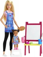 Mattel Barbie Δασκάλα Ζωγραφικής Σετ Παιχνιδιού Dhb63 / Gjm29