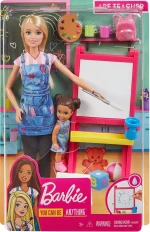Mattel Barbie Δασκάλα Ζωγραφικής Σετ Παιχνιδιού Dhb63 / Gjm29