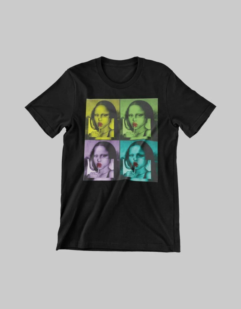 Mona Lisa Παιδικό T-shirt - WHITE