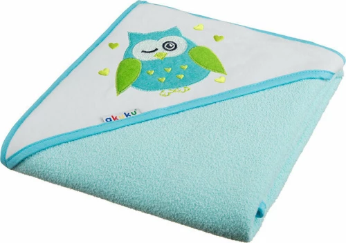 Akuku Βρεφικό Μπουρνούζι Κάπα Owl Ciel