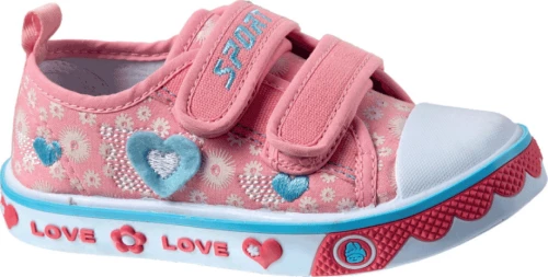Oscal Πάνινα Sneakers 25006 Ροζ