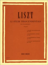 Franz Liszt - 12 Studi trascendentali per pianoforte / Εκδόσεις Ricordi