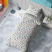 Dimcol Σετ Σεντόνια Hearts 160x240cm 11