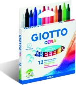 Κηρομπογιές 9cm 12τμχ Giottto
