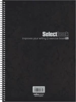 Select Sport Σπιράλ Τετράδιο Ριγέ Β5 240 Φύλλων 4 Θεμάτων (Διάφορα Χρώματα)
