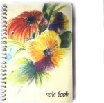 OEM ΤΕΤΡΑΔΙΟ ΣΠΙΡΑΛ FLOWERS 14*21