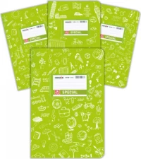 ΤΕΤΡΑΔΙΟ SPECIAL DOODLES 17Χ25 50 φυλ. ΛΑΧΑΝΙ (4306)