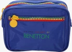 Benetton Μπλε Κασετίνα με 1 Θήκη