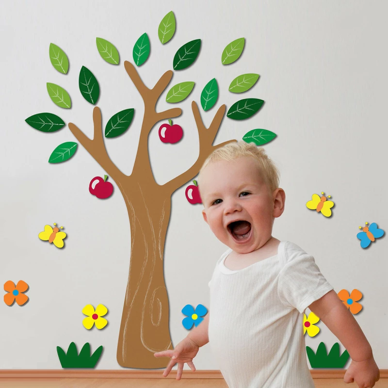 Αυτοκόλλητο Τοίχου Apple Tree
