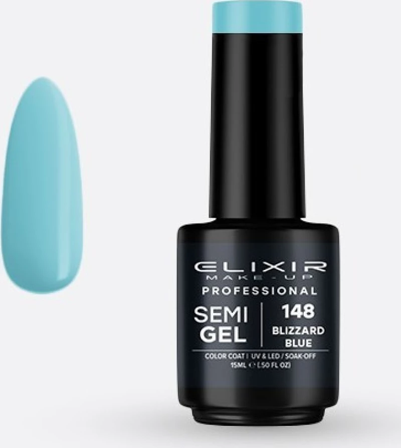 Elixir Semi Gel 148 Blizzard Blue 15ml